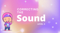 Correcting the sound 3 Thumbnail